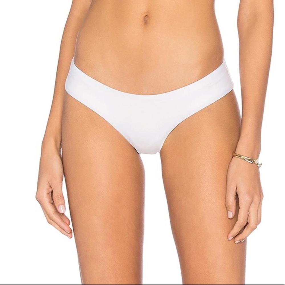 Eberjey So Solid Coco Bikini Bottom, Ecru, Medium - image 4